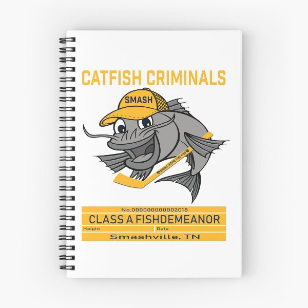 Item preview, Catfish Criminals SMASHVILLE hockey designed and sold by CynFabbCrafts.