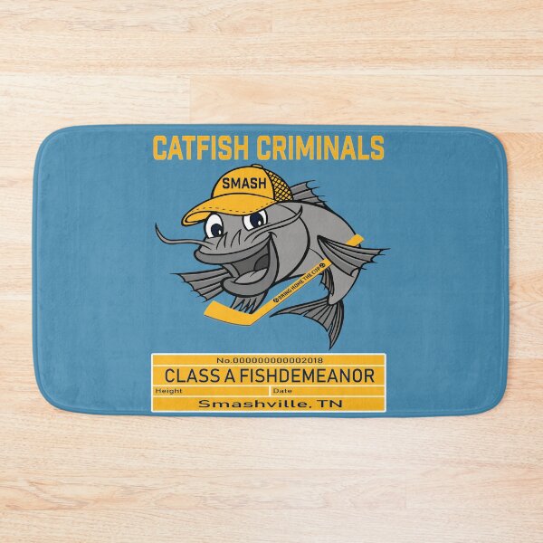 Item preview, Catfish Criminals SMASHVILLE hockey designed and sold by CynFabbCrafts.