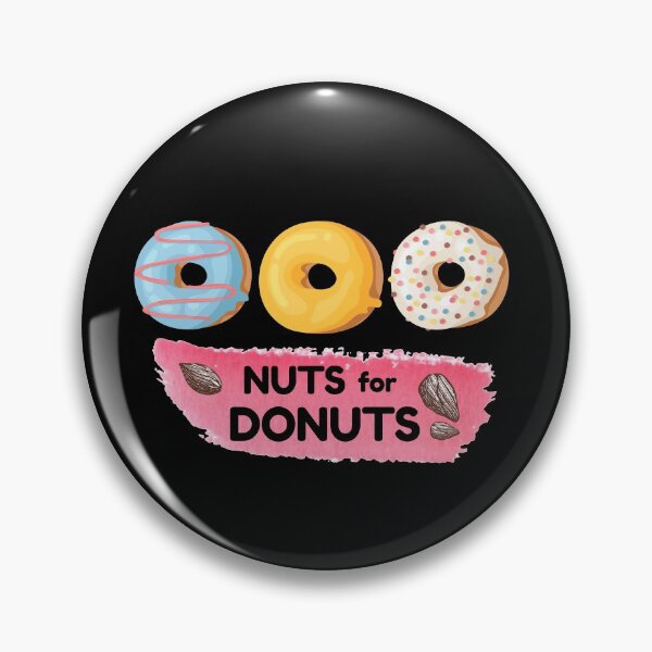 Item preview, Nuts for Donuts. All in One Confectionary Food Illustration Pack designed and sold by KaylaStudio.