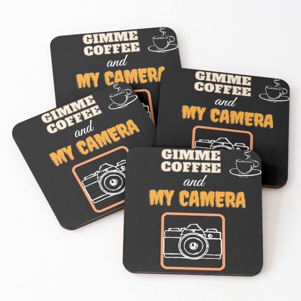 Item preview, Gimme Coffee and My Camera designed and sold by lilrealwil.