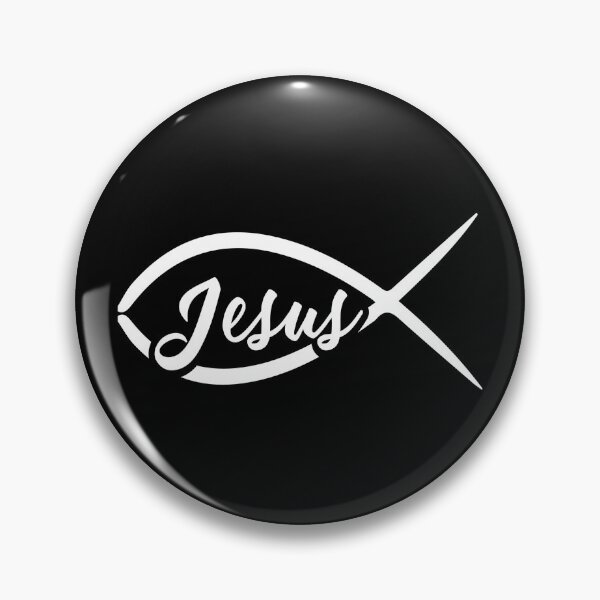 Item preview, Jesus Fish Christian Faith Symbol Ichthys Ichthus Emblem  designed and sold by Vanover Designs.