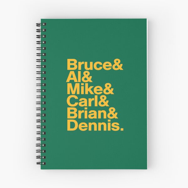 Item preview, Bruce Al Mike Carl Brian and Dennis designed and sold by BandLineups.