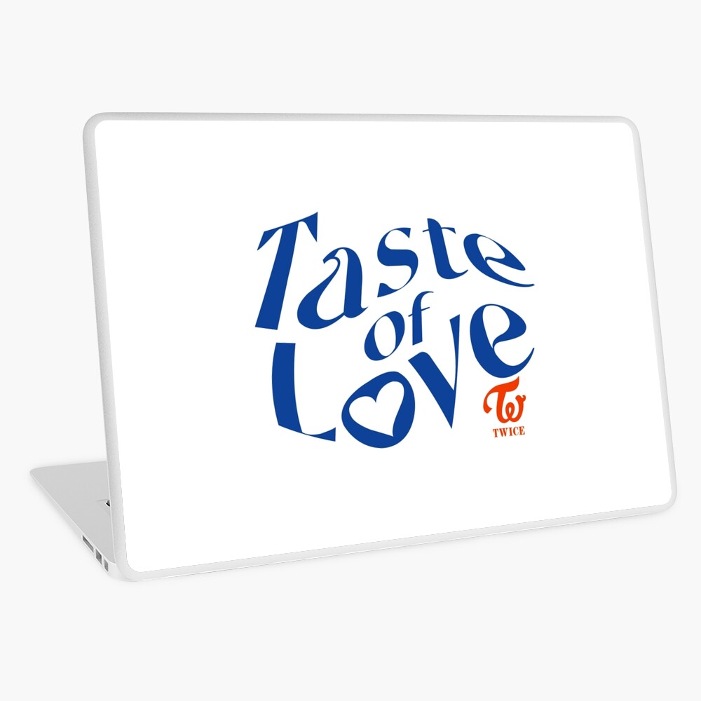 Kpop Twice Taste Of Love Laptop Skin For Sale By Lysavn Redbubble