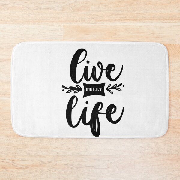 Item preview, Live Life Fully  : Funny  positive design for men and women girls and boys.   designed and sold by fajali master.