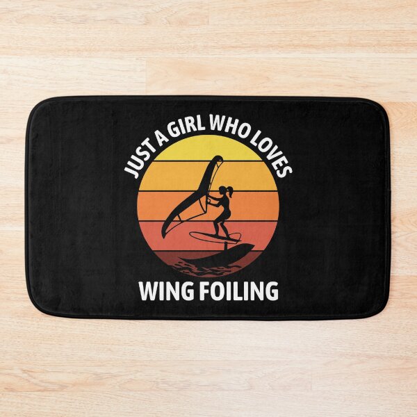 Item preview, Wing Foiling Surfing Vintage Retro Sunset Funny designed and sold by CuteDesigns1.