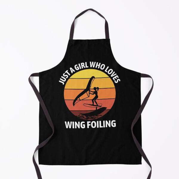 Item preview, Wing Foiling Surfing Vintage Retro Sunset Funny designed and sold by CuteDesigns1.