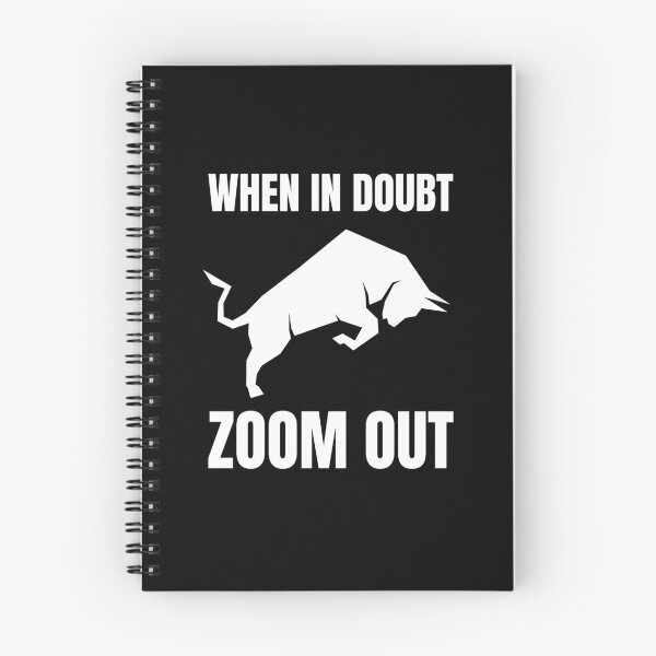 Item preview, When In Doubt Zoom Out Bull designed and sold by Ensjodesigns.