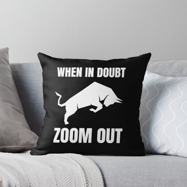 Item preview, When In Doubt Zoom Out Bull designed and sold by Ensjodesigns.