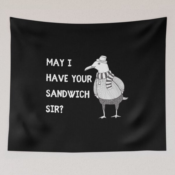 Item preview, Sandwich Seagull designed and sold by razvigod.