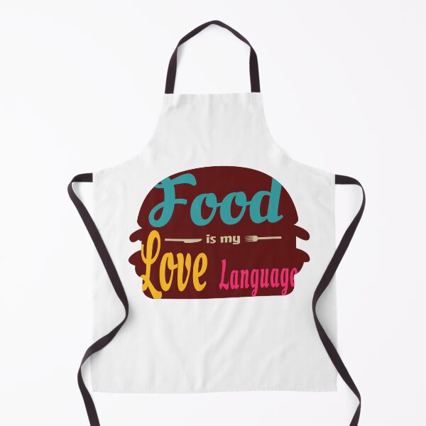 Item preview, Food is my Love language hamburger designed and sold by OldDuck-Design.
