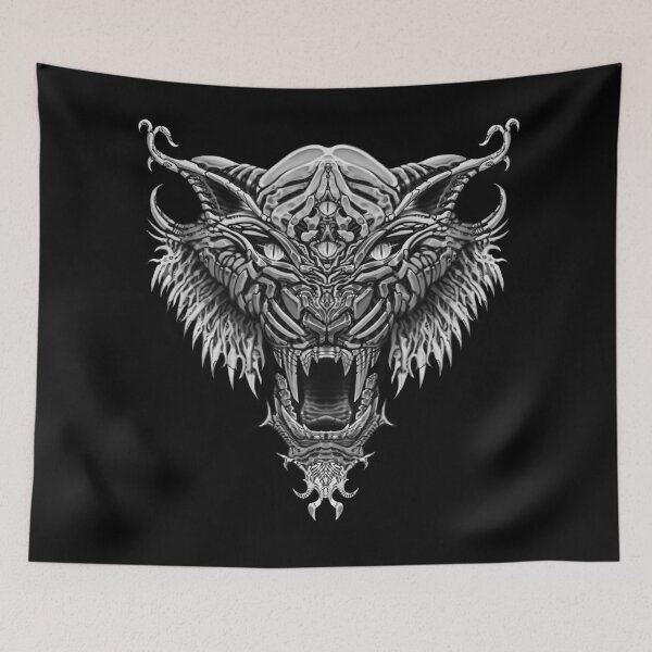 Item preview, Monochrome tiger designed and sold by domegam.