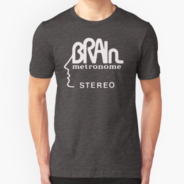 brain records krautrock neu Slim Fit T-Shirt