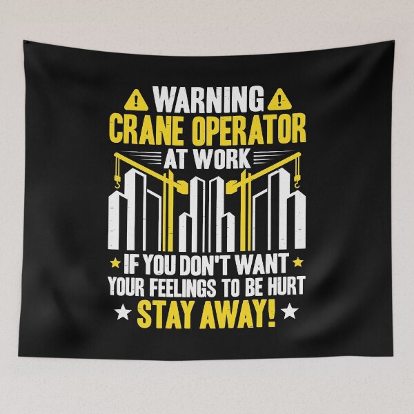 Item preview, Crane Operator Crane Driver Heavy Equipment designed and sold by Krautshirts.