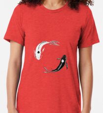 Yin Yang Koi - Avatar Tri-blend T-Shirt