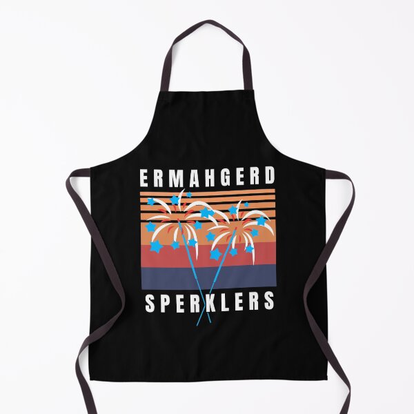 Item preview, Ermahgerd Sperklers 4th of July designed and sold by ThreadsNouveau.