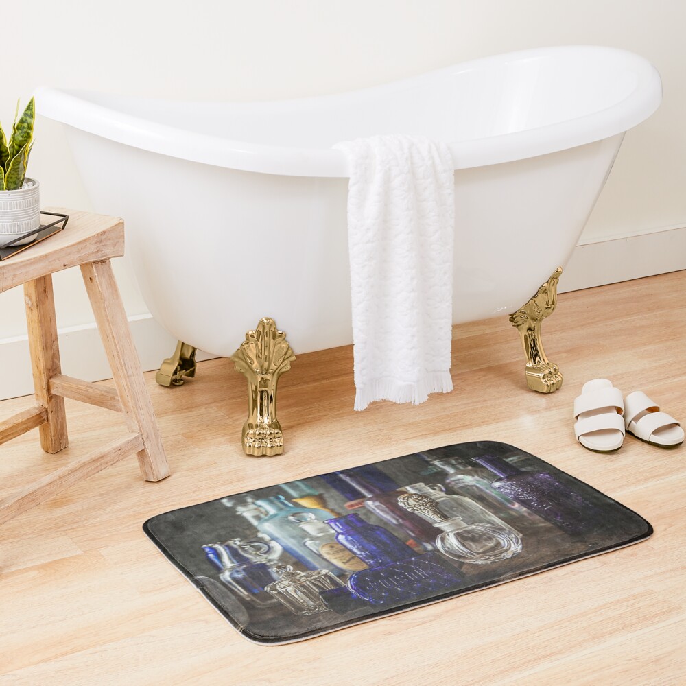 The Bottles Bath Mat