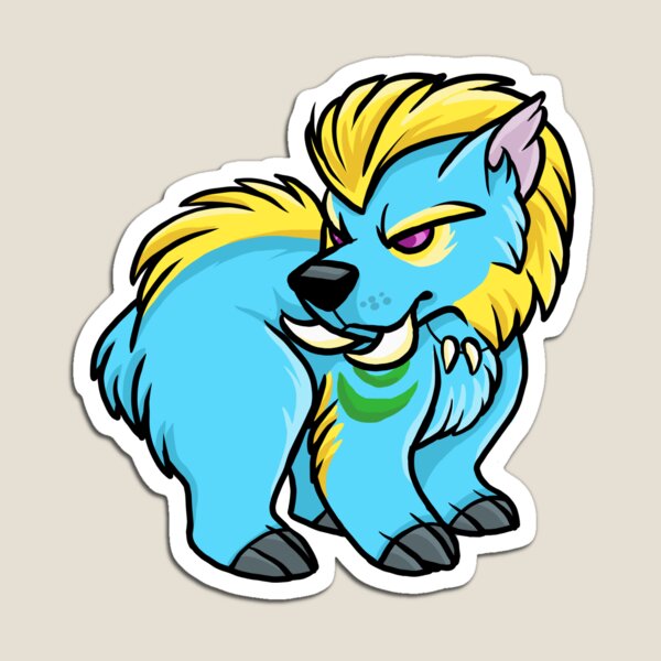 Druid Cuties - Troll Bear Magnet