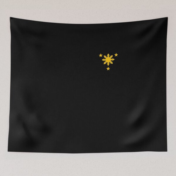 Aperçu de l'œuvre Drapeau Philippin Philippines Philippines Soleil Étoiles Luzviminda créée et vendue par Nessshirts.