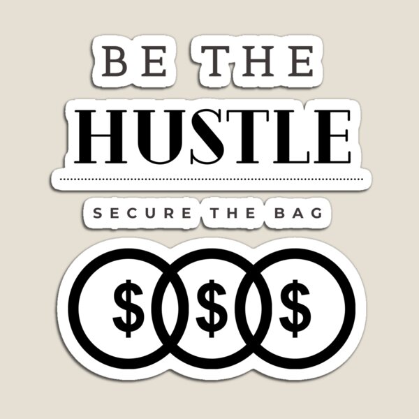 Secure The Bag Hustle Money Bag