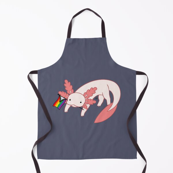 Item preview, Pride Axolotl- Progress Pride Flag designed and sold by AstralAbraxas.