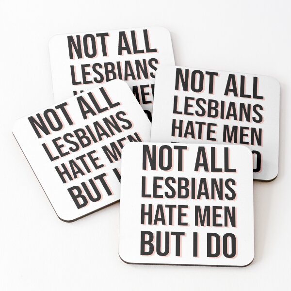 Item preview, Not all lesbians hate men but I do designed and sold by HopeAndLove28.