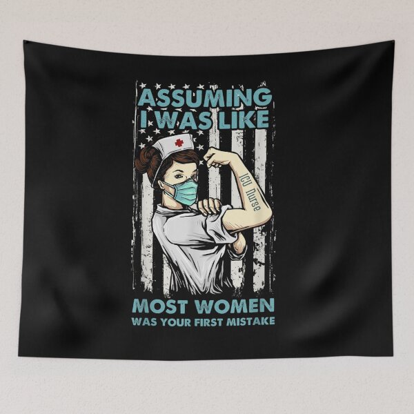 Item preview, Icu Nurse Assuming I Was Like Most Women Gift  designed and sold by caral8.