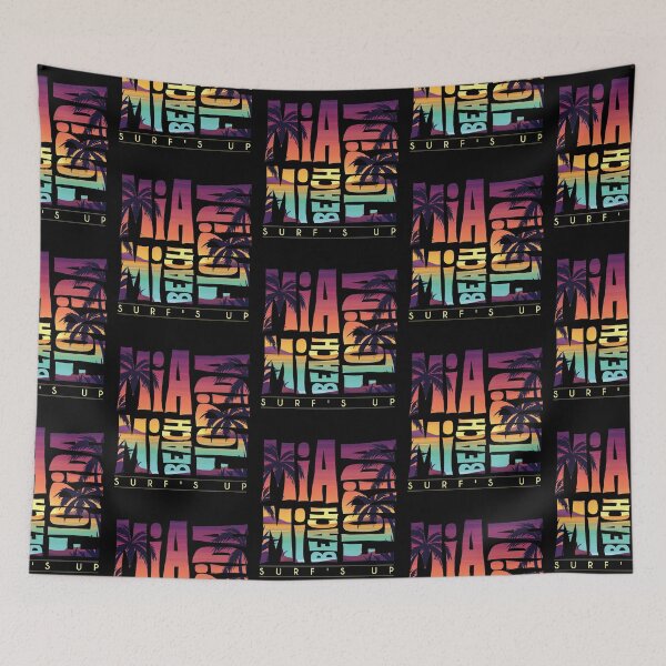 Item preview, Miami Beach Florida Surf's Up designed and sold by TeeSwagDesings1.