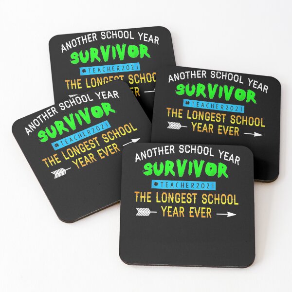 Item preview, Another School Year Survivor Teachers 2021 Longest Year Ever Gift  designed and sold by caral8.