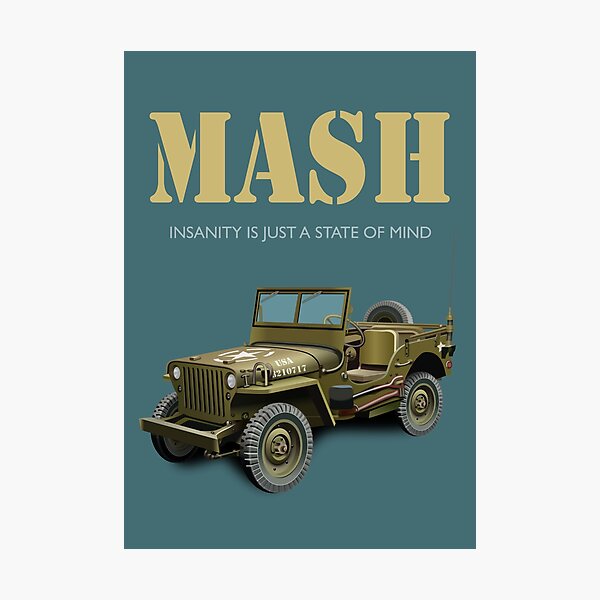 Mash TV series poster Photographic Print