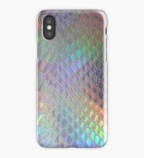 Holographic croc iPhone Case
