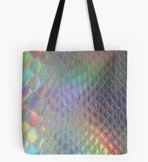 Bolsa de tela Cocodrilo holográfico