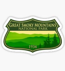 Pegatina Parque Nacional Great Smoky Mountains
