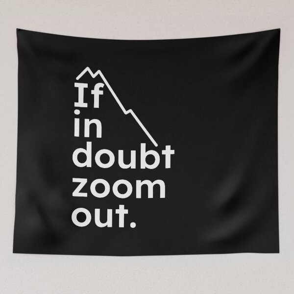 Item preview, If In Doubt Zoom Out designed and sold by loganferret.