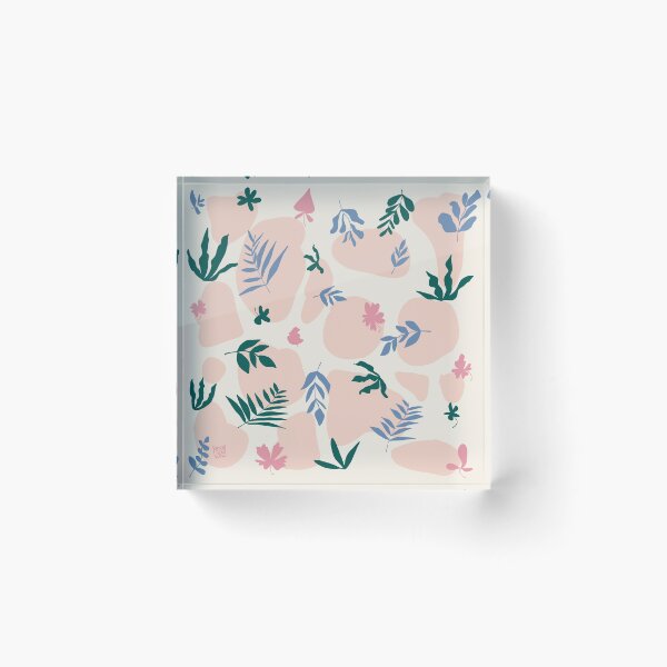 Item preview, Botanical flora abstract shapes designed and sold by KennyLucky.