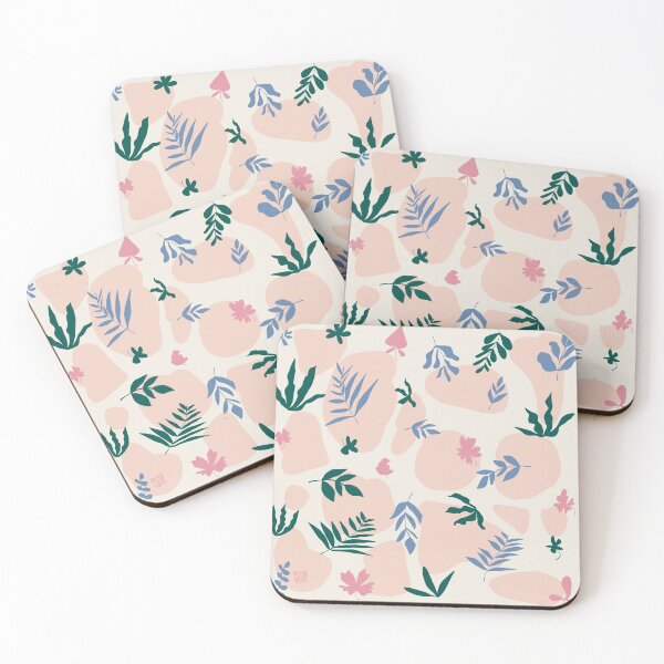Item preview, Botanical flora abstract shapes designed and sold by KennyLucky.