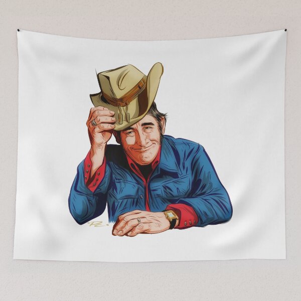 Item preview, Don Williams - An illustration by Paul Cemmick designed and sold by TIGERDAVER.