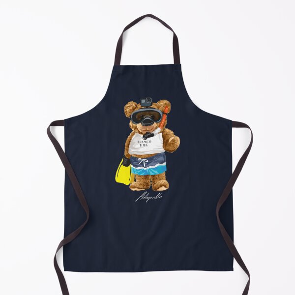 Item preview, Cute Snorkeling Bear - Adograble Scuba Diving designed and sold by Adograble.