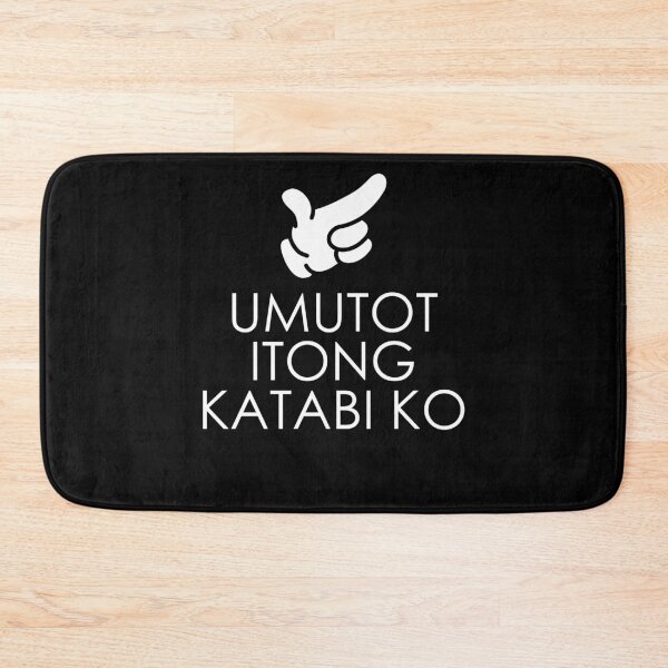 Item preview, Umutot Yung Katabi Ko Funny Pinoy Words Pointing Who Fart designed and sold by Nessshirts.