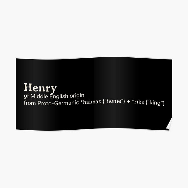 henry-name-etymology-poster-by-yournamestory-redbubble