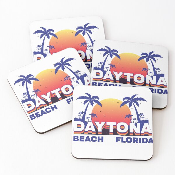 Item preview, retro Daytona beach Florida sticker designed and sold by Artezia.