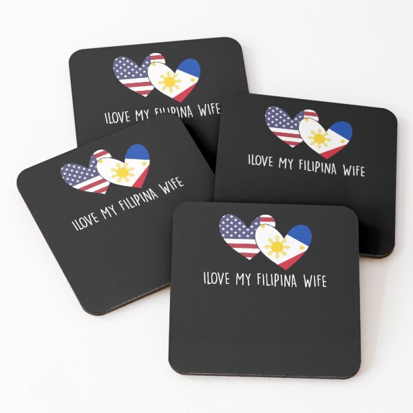 Item preview, I Love My Filipina Wife Filipino Pride Philippines Flag designed and sold by Nessshirts.