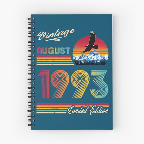 Item preview, August 1993 Birthday designed and sold by GreenSplash.