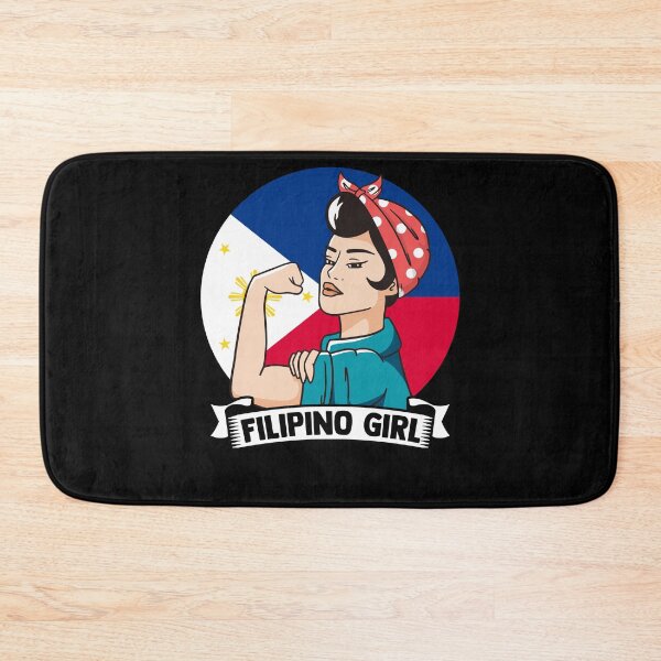 Item preview, Strong Filipino Girl Filipino Pride Philippines Flag designed and sold by Nessshirts.