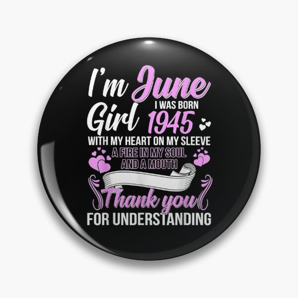 Item preview, Awesome Since 1945 76th Birthday I'm A June Girl 1945 Gift  designed and sold by caral8.
