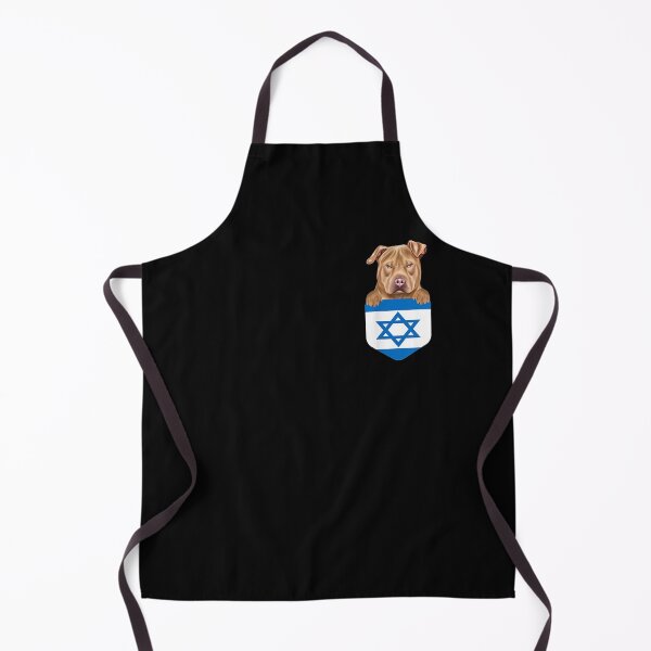 Item preview, Israel Flag Usa Staffordshire Terrier Dog In Pocket Gift designed and sold by caral8.