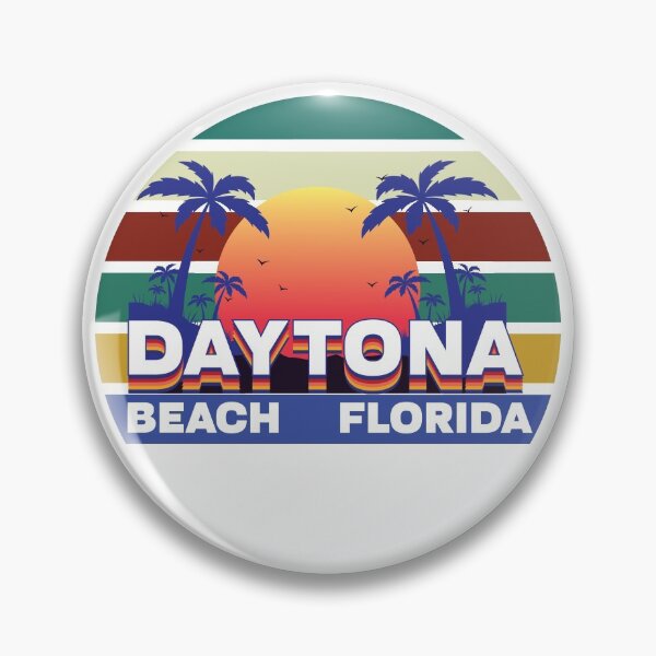 Item preview, retro Daytona Beach Florida   bath mat designed and sold by Artezia.