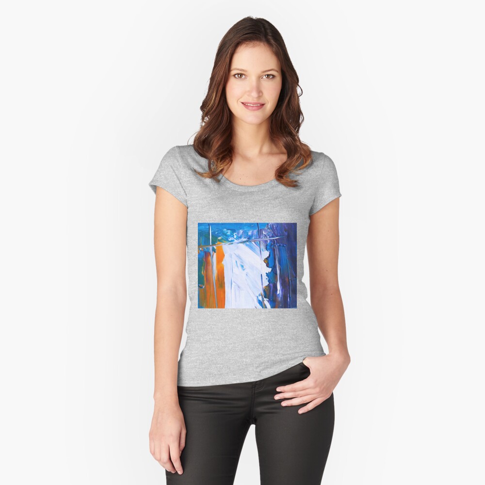Item preview, Fitted Scoop T-Shirt designed and sold by Claudiocmb.