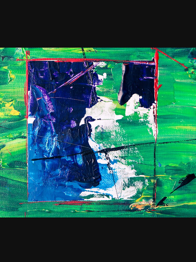 Abstract Painting with Green Tendency by Claudiocmb