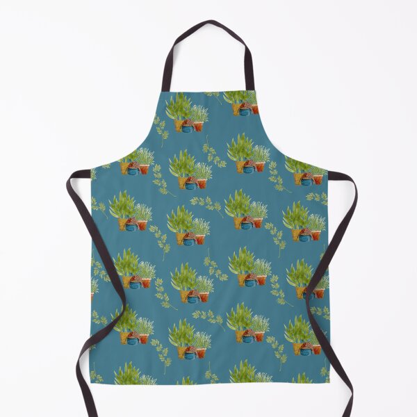 Item preview, Plants in Pots Pattern designed and sold by Jyn Branik.