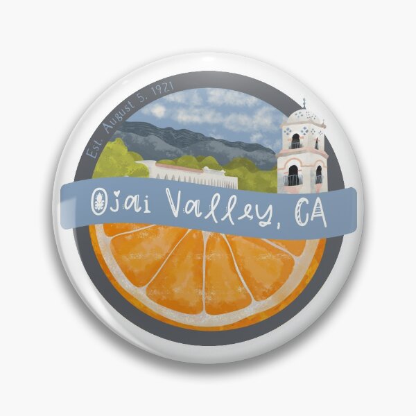 Item preview, Ojai Valley, CA Hippie Badge designed and sold by Miwhi’s Shop.
